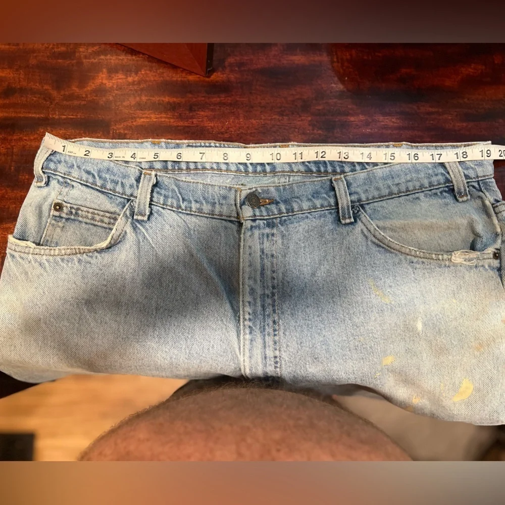 VINTAGE Levi’s 540 jeans with brown leather tag